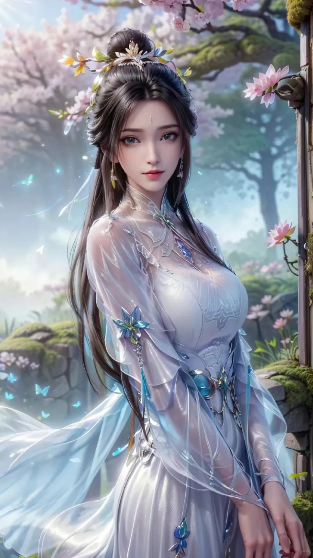 师姐陆雪琪真的很哇塞，国漫ai绘画