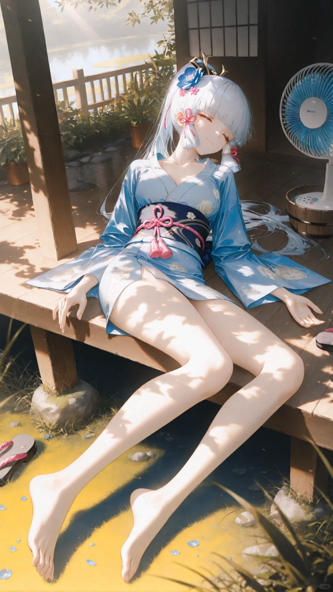 神里绫华｜悠闲夏日