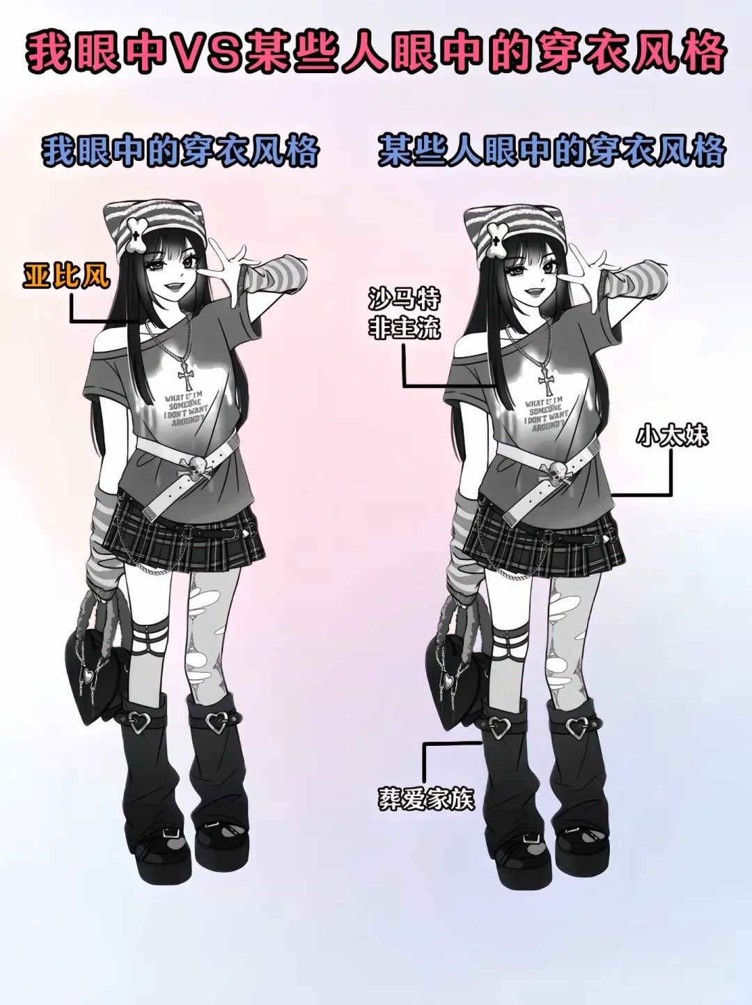 我眼中VS某些人眼中的穿衣风格！！