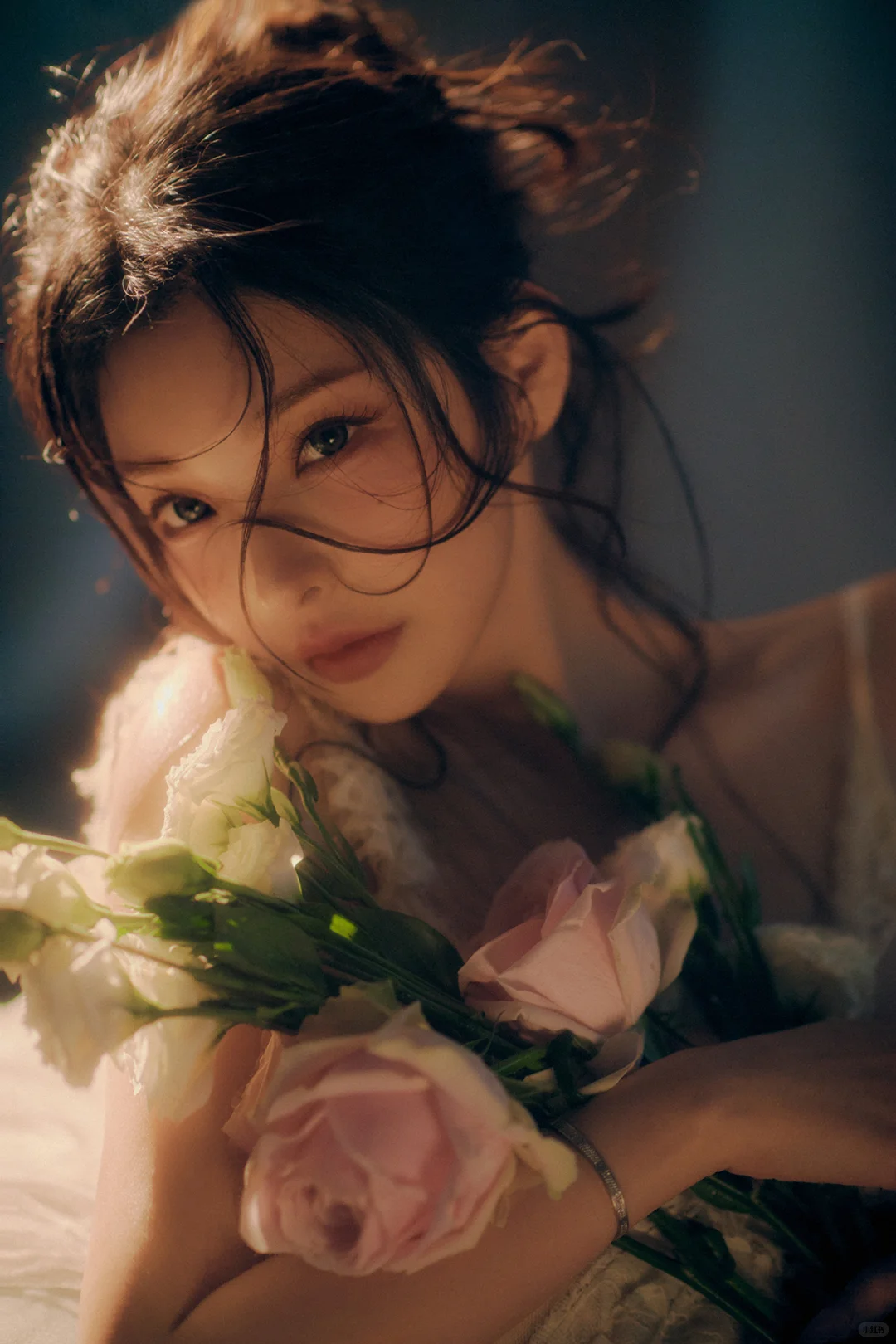 斩男又斩女🌸唯美氛围感法式鲜花少女写真