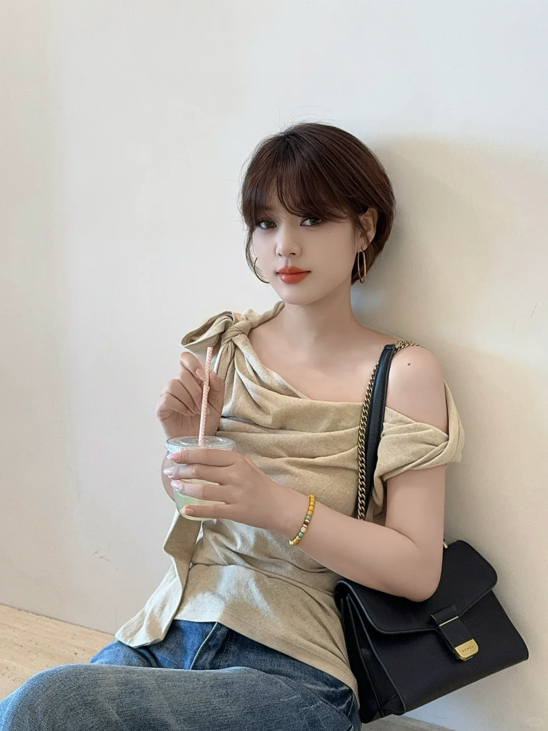 短发女孩的精致法则：一点金色刚刚好