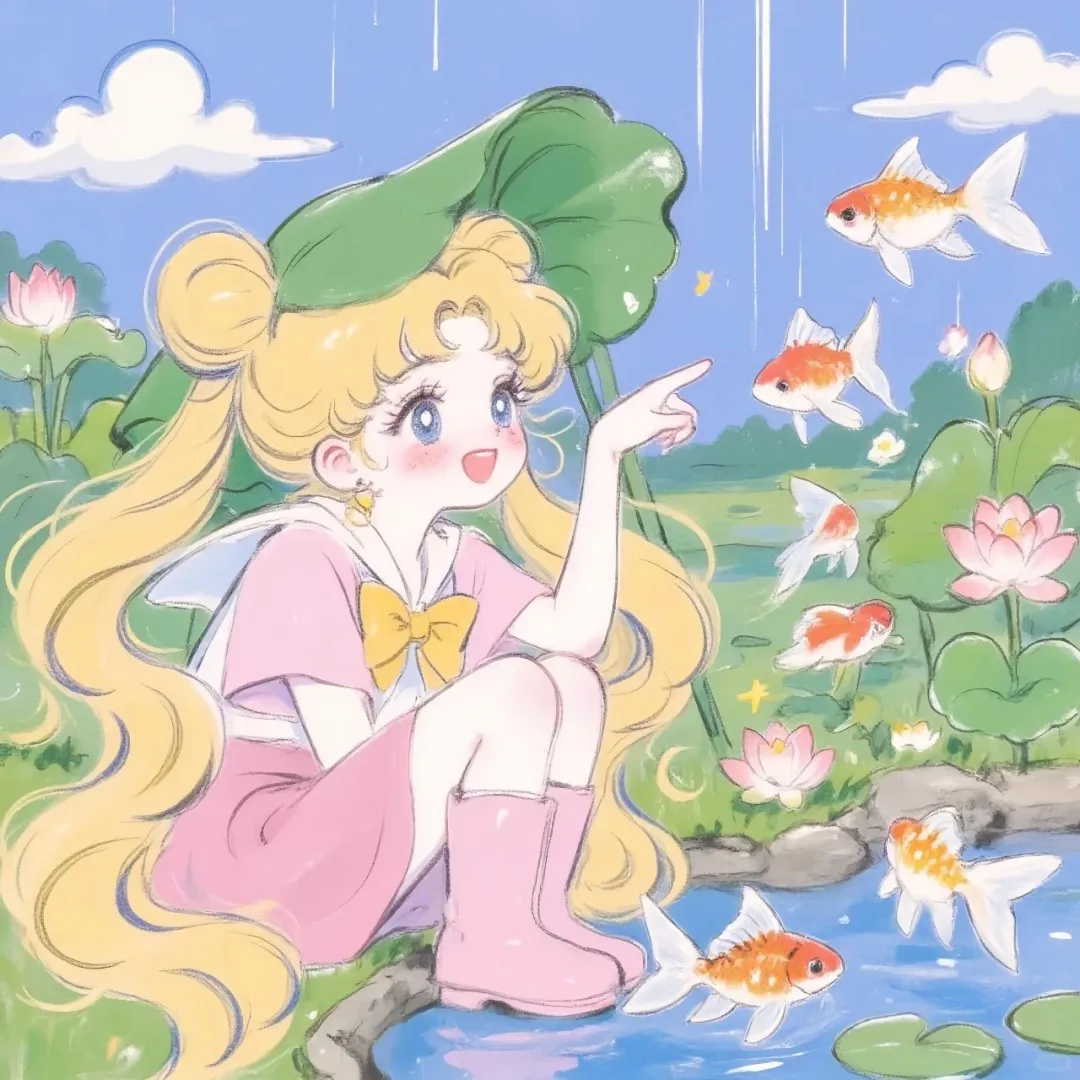 怎么会有这么可爱的美少女啊～