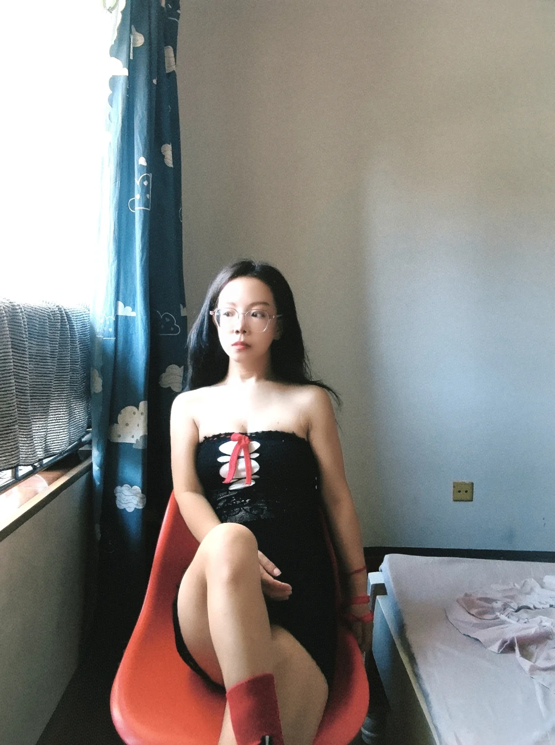 这样穿算辣妹吗