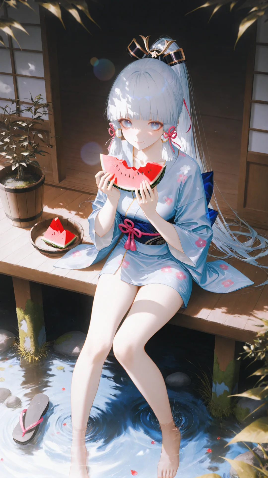 神里绫华｜悠闲夏日