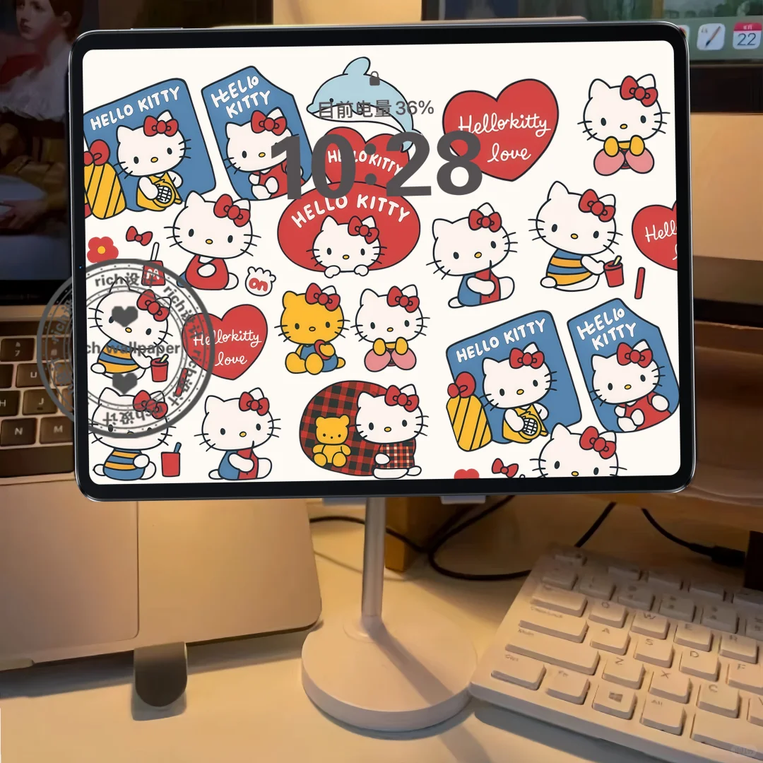🎀凯蒂猫平板壁纸｜被可爱包围的快乐谁懂