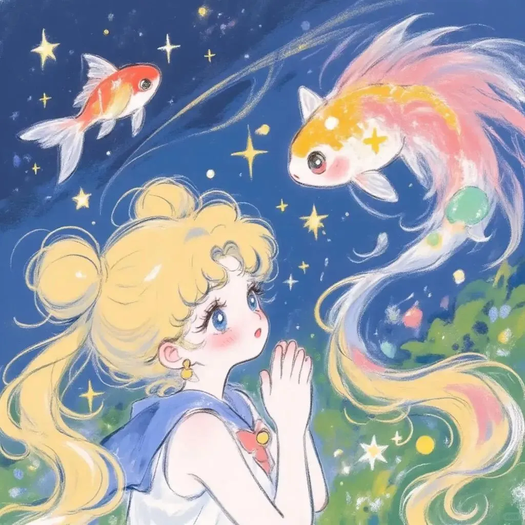 怎么会有这么可爱的美少女啊～