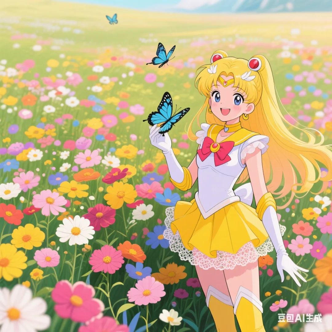 清新甜美可爱的美少女战士！