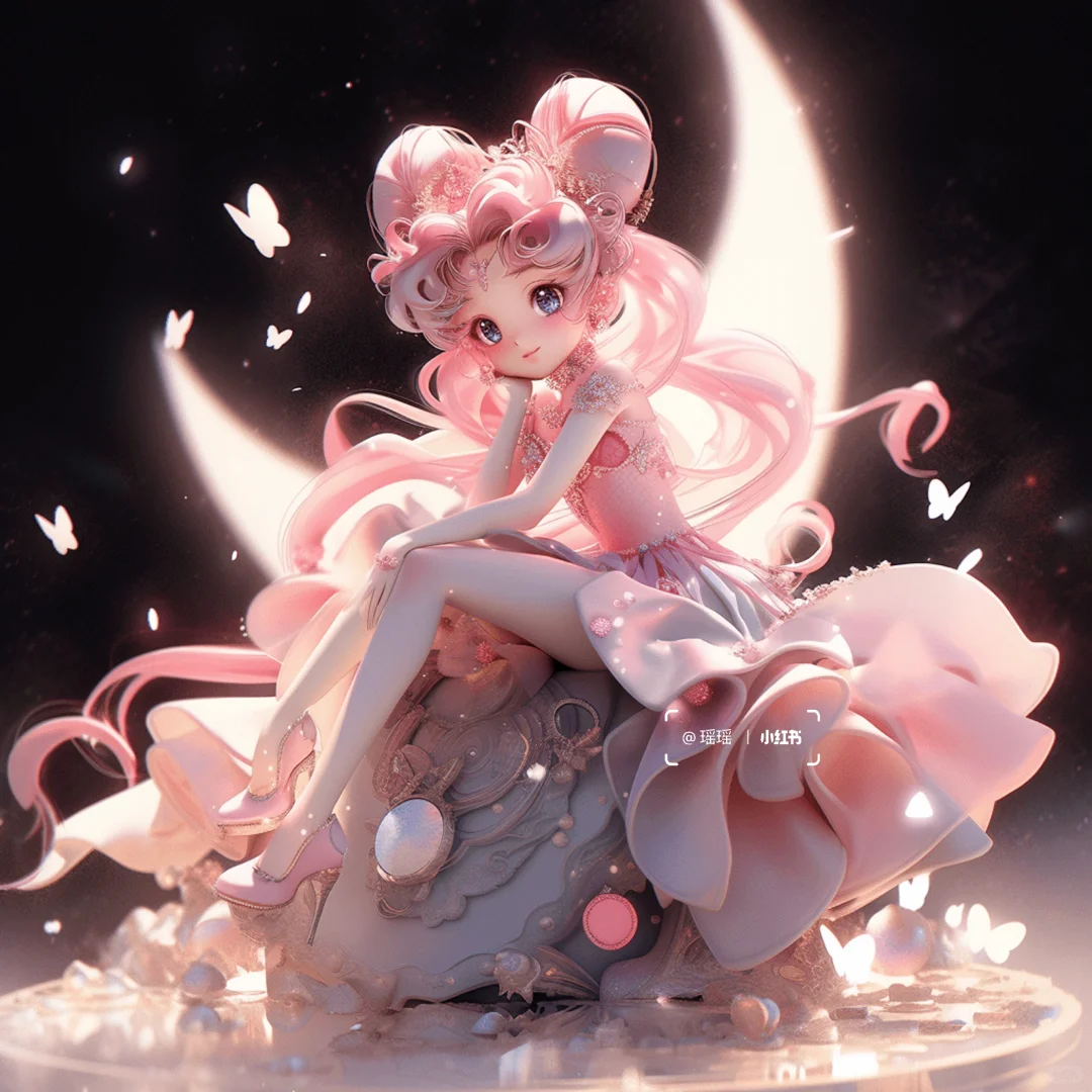 AI绘画｜no6.手办美少女战士