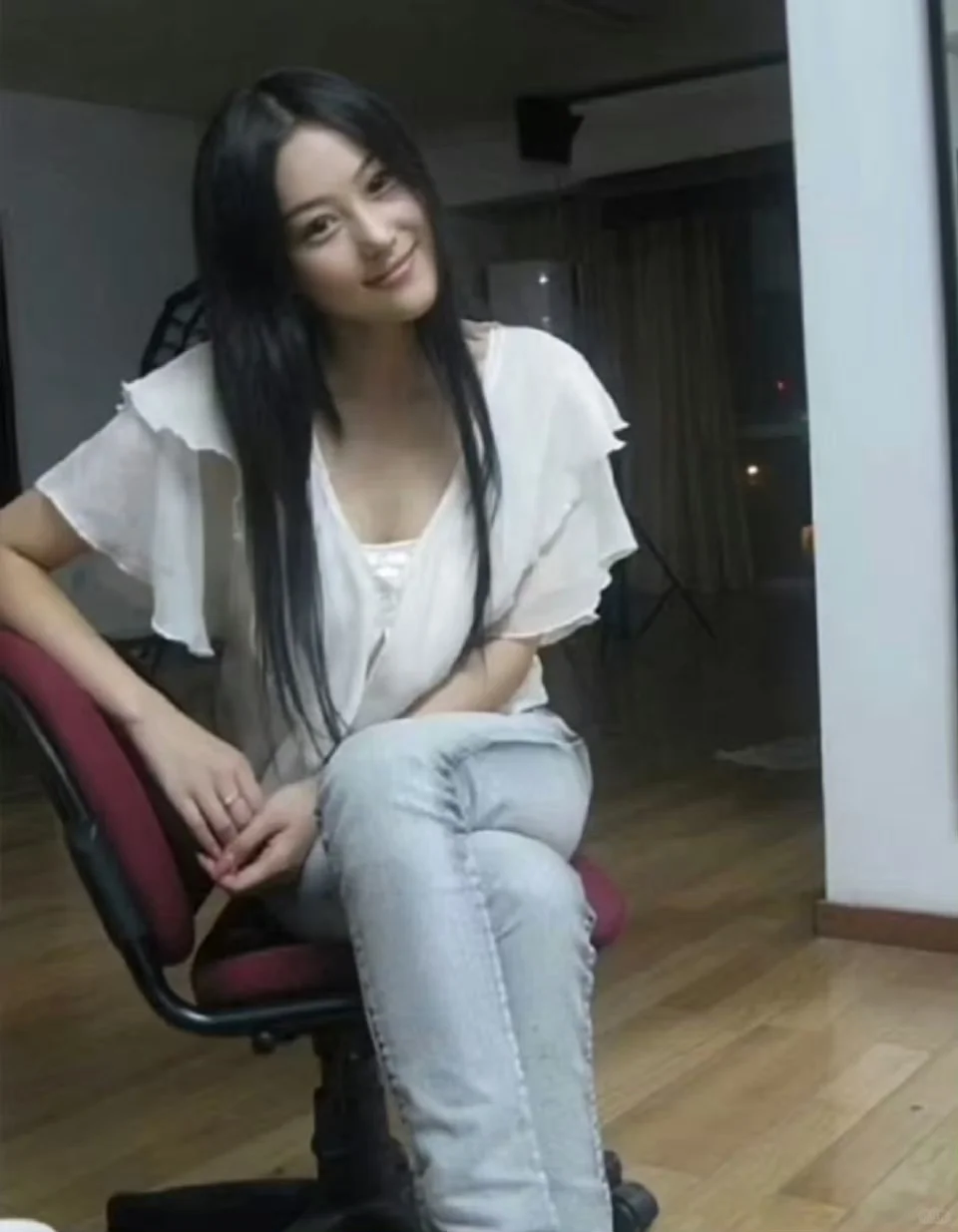 顶级的身材和美貌她居然都有