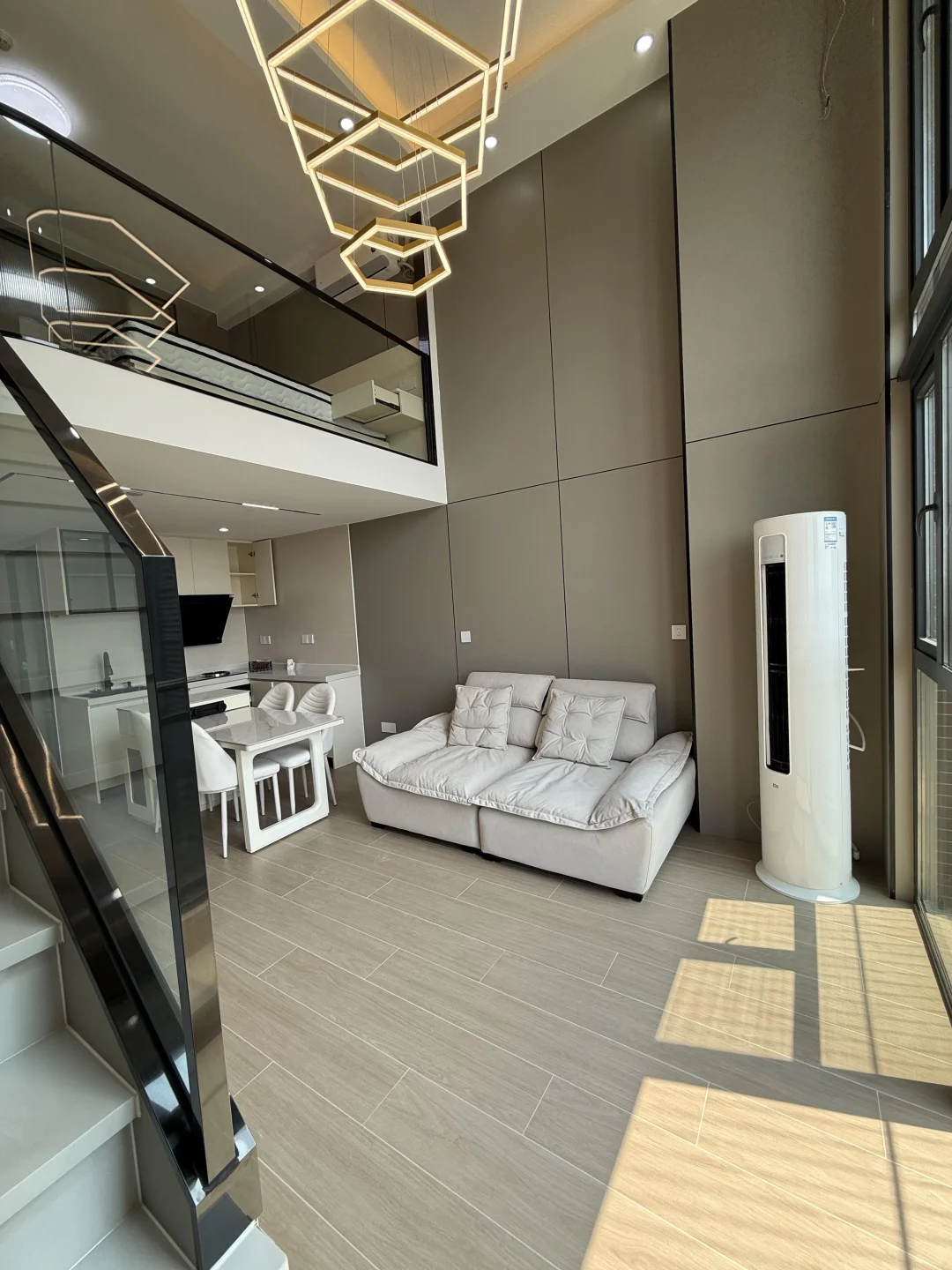 广州天河loft公寓、小户型也可以住的很温馨