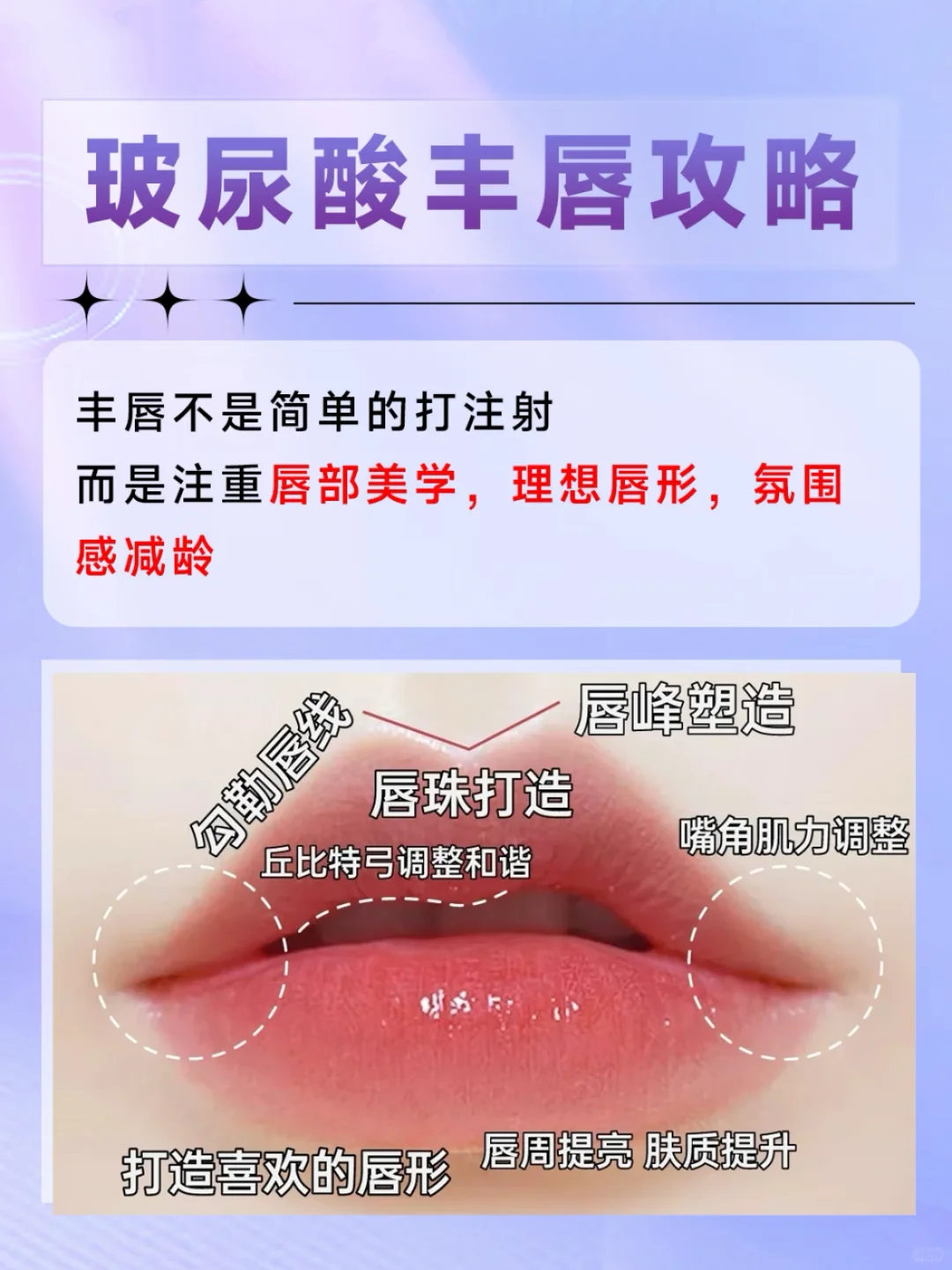 皮相变美方案！玻尿酸do唇全攻略👄