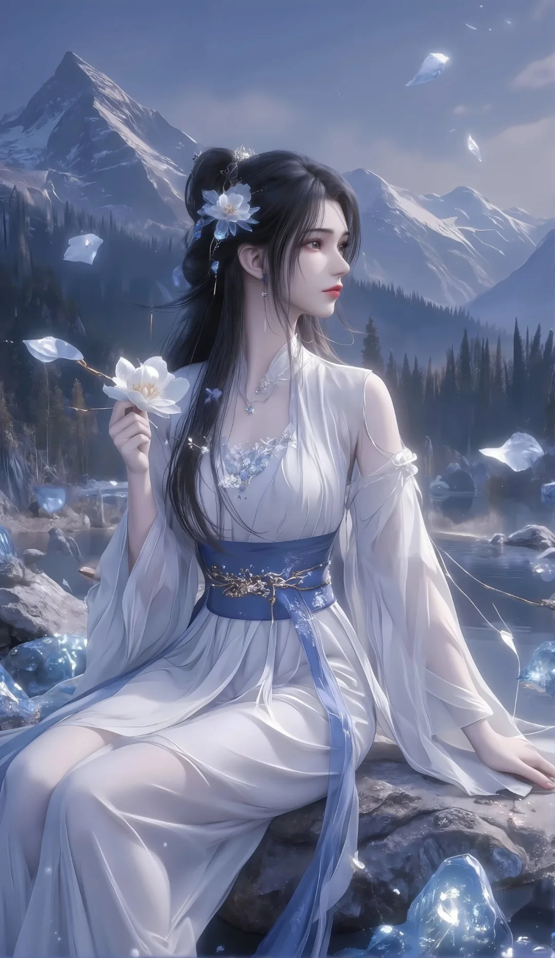 仙逆李慕婉高清壁纸（第二期）雪花