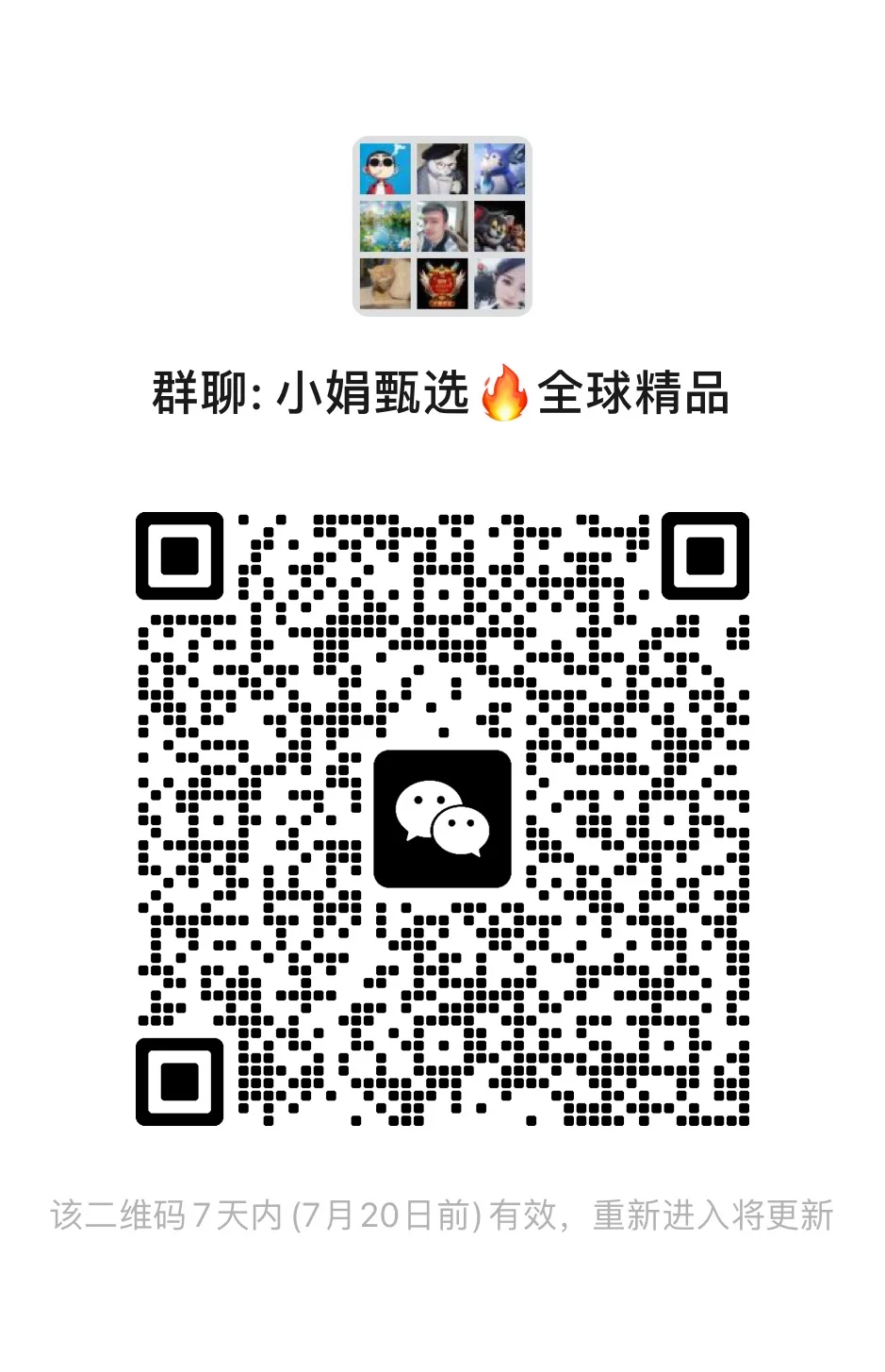 申请入群，小娟甄选精品