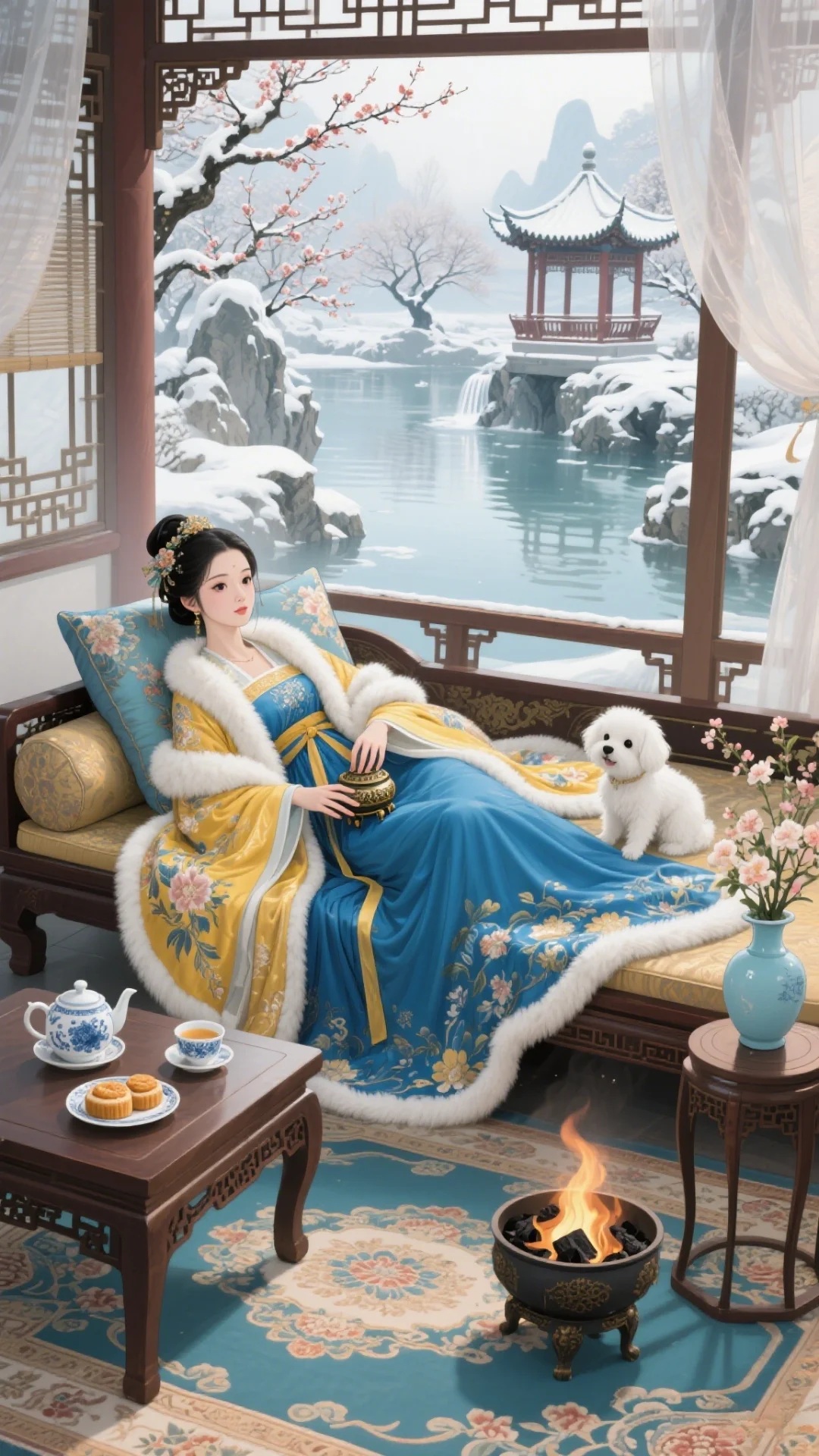 古风美人：古韵今风的诗意画卷🖼