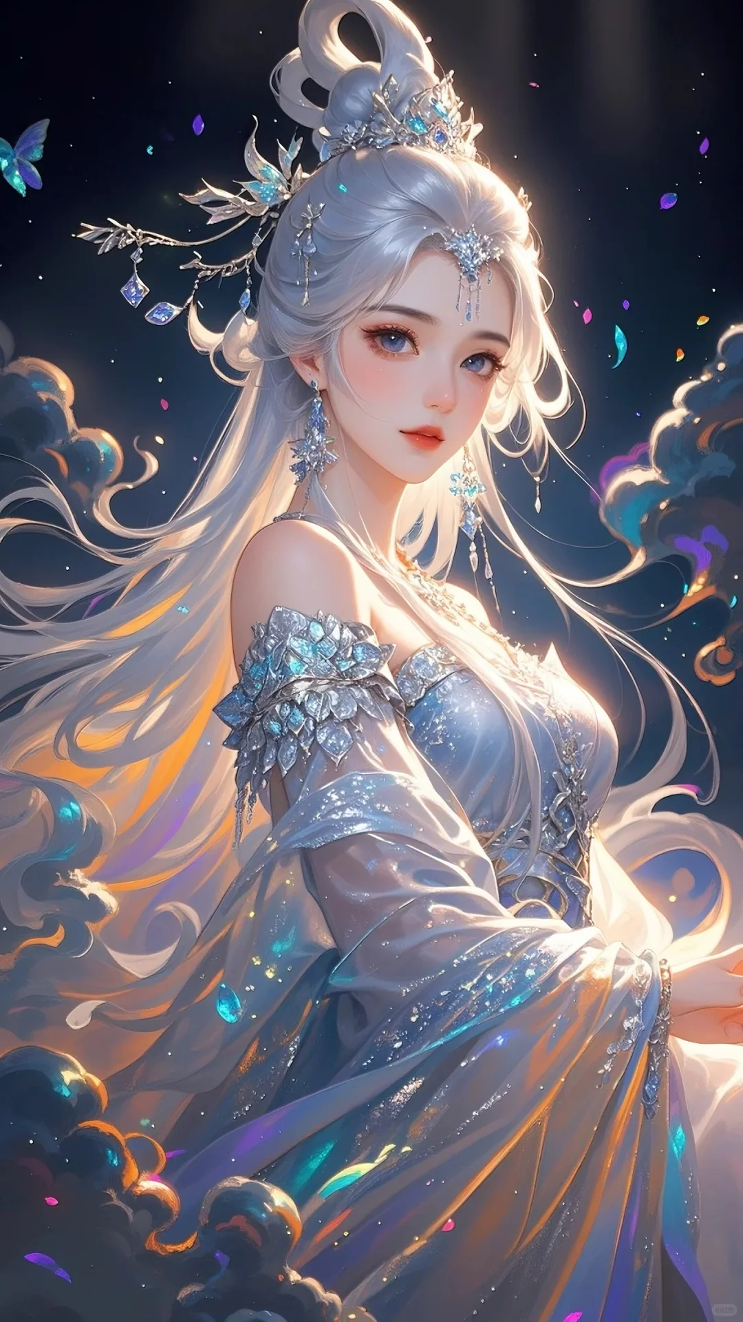 华丽霓裳，靓丽身影