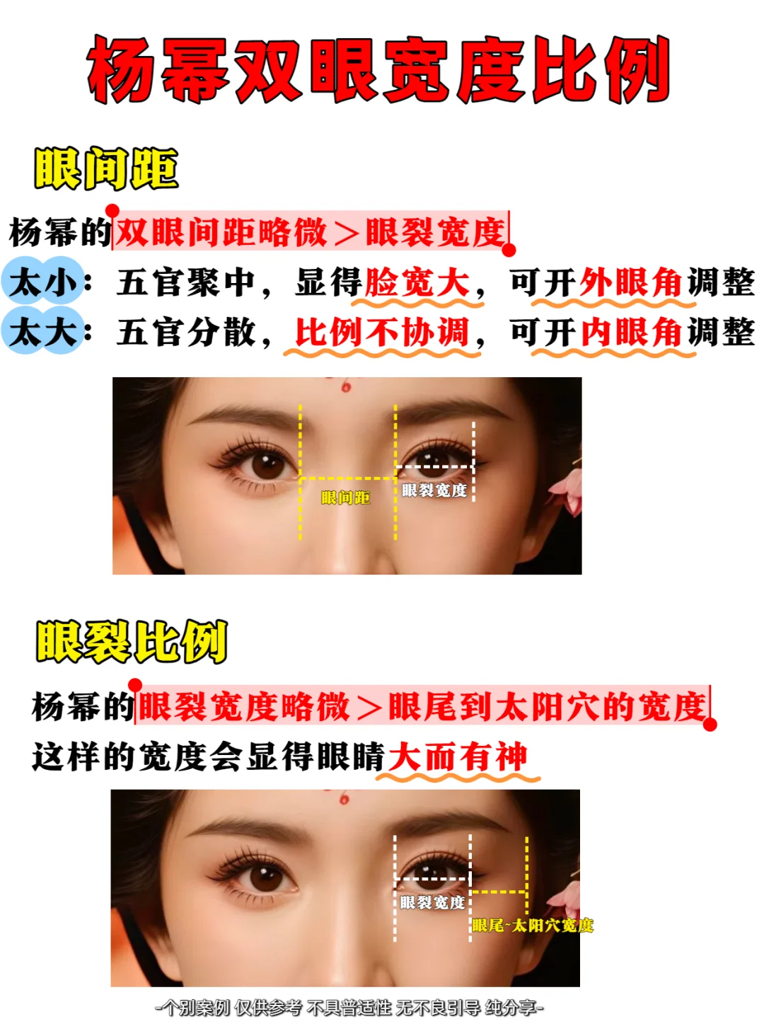 怎么没人拿杨幂的双眼皮当模板❓