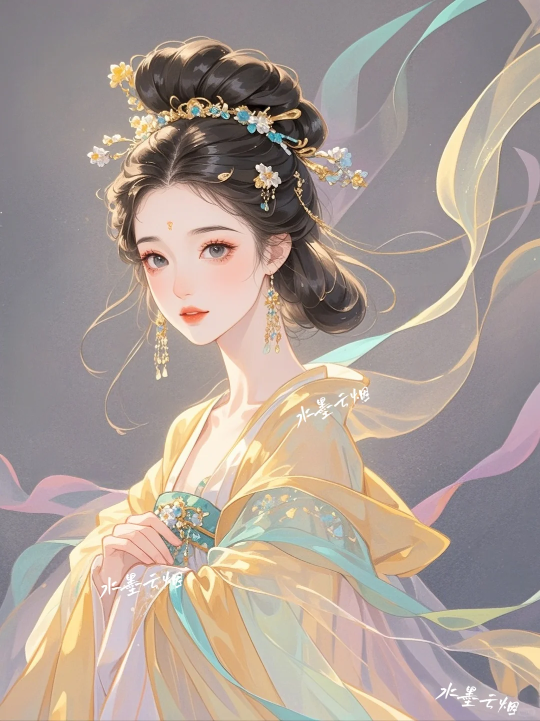 瞬美目以流眄，含言笑而不分