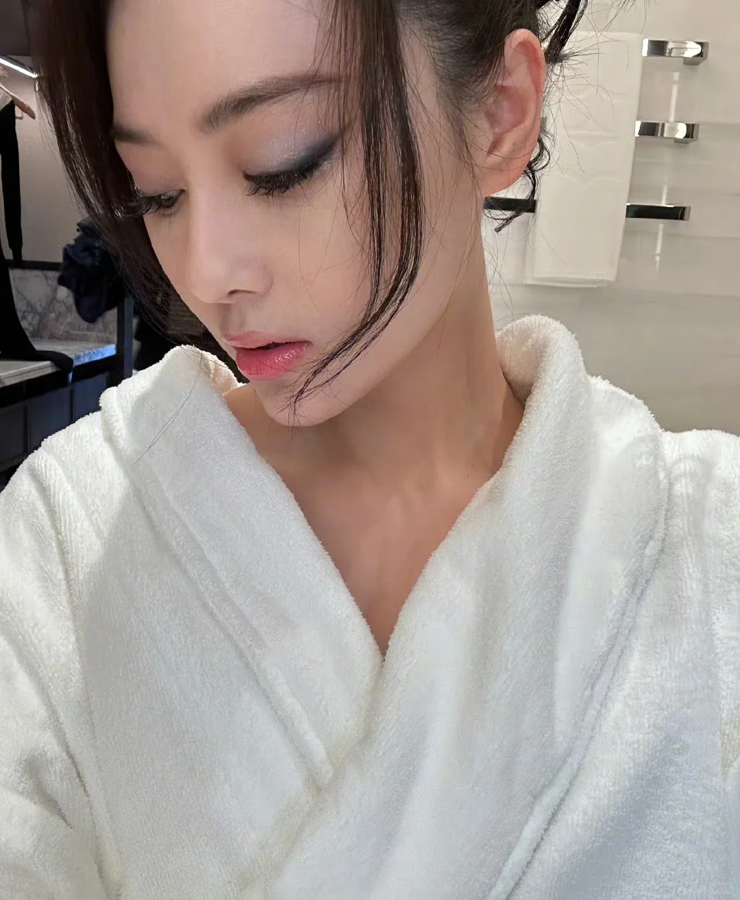 顶级的身材和美貌她居然都有