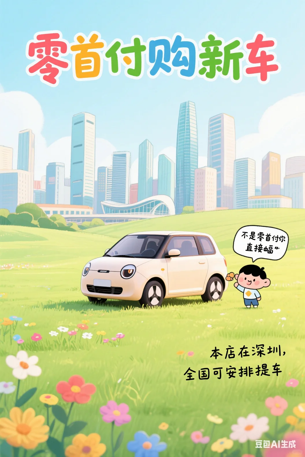 真真正正的零手付