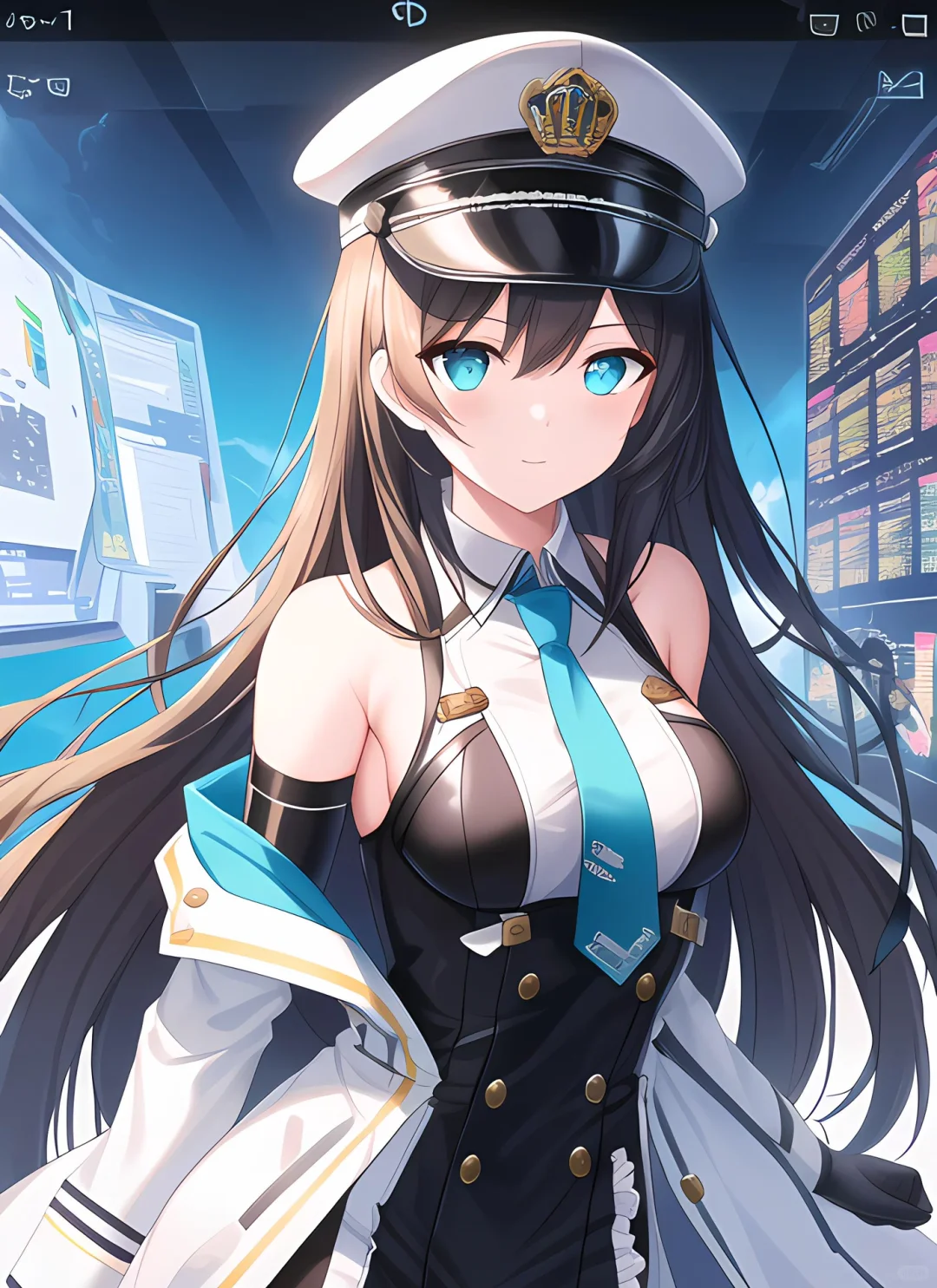 二次元美少女战士，准备起飞