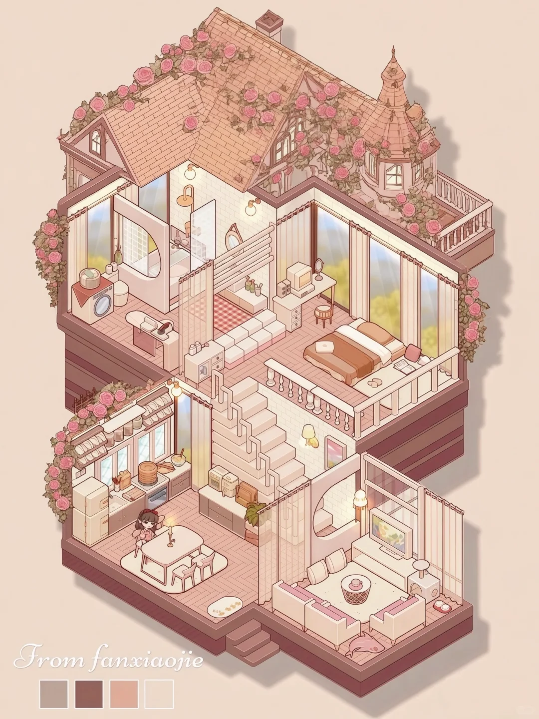 🕊️暮色与玫瑰·宜居新房