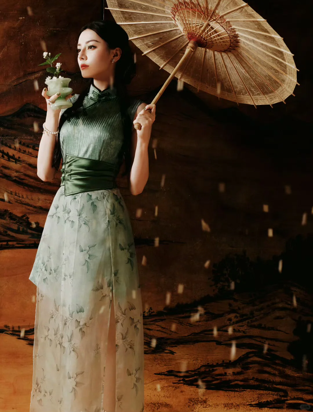 哇，这旗袍也太美了吧！
