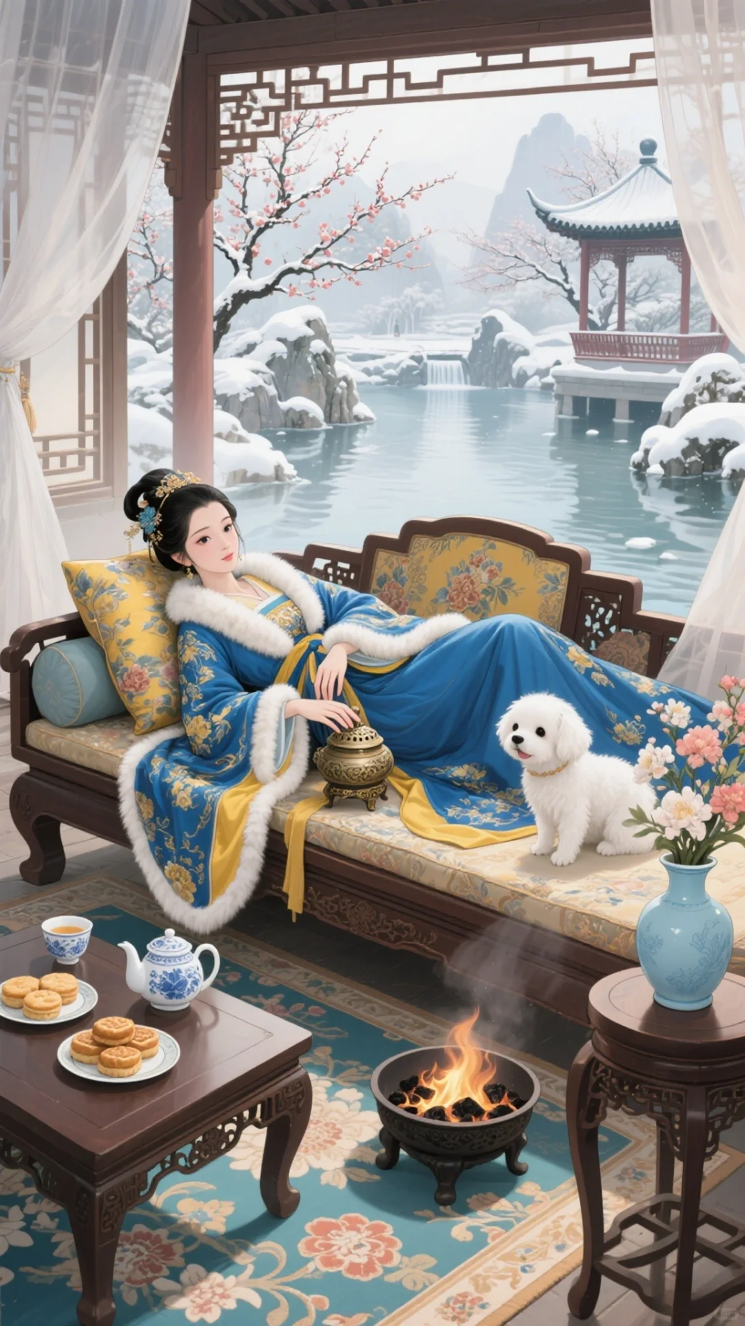 古风美人：古韵今风的诗意画卷🖼