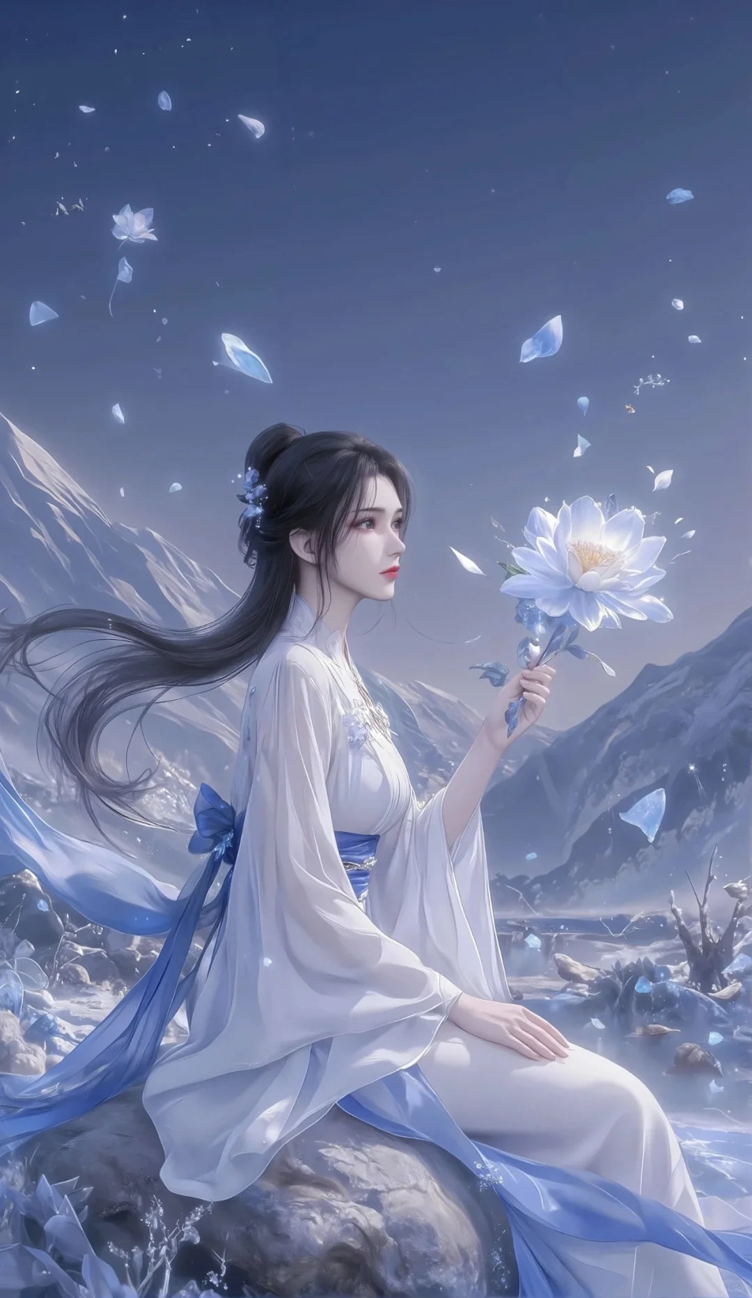 仙逆李慕婉高清壁纸（第二期）雪花