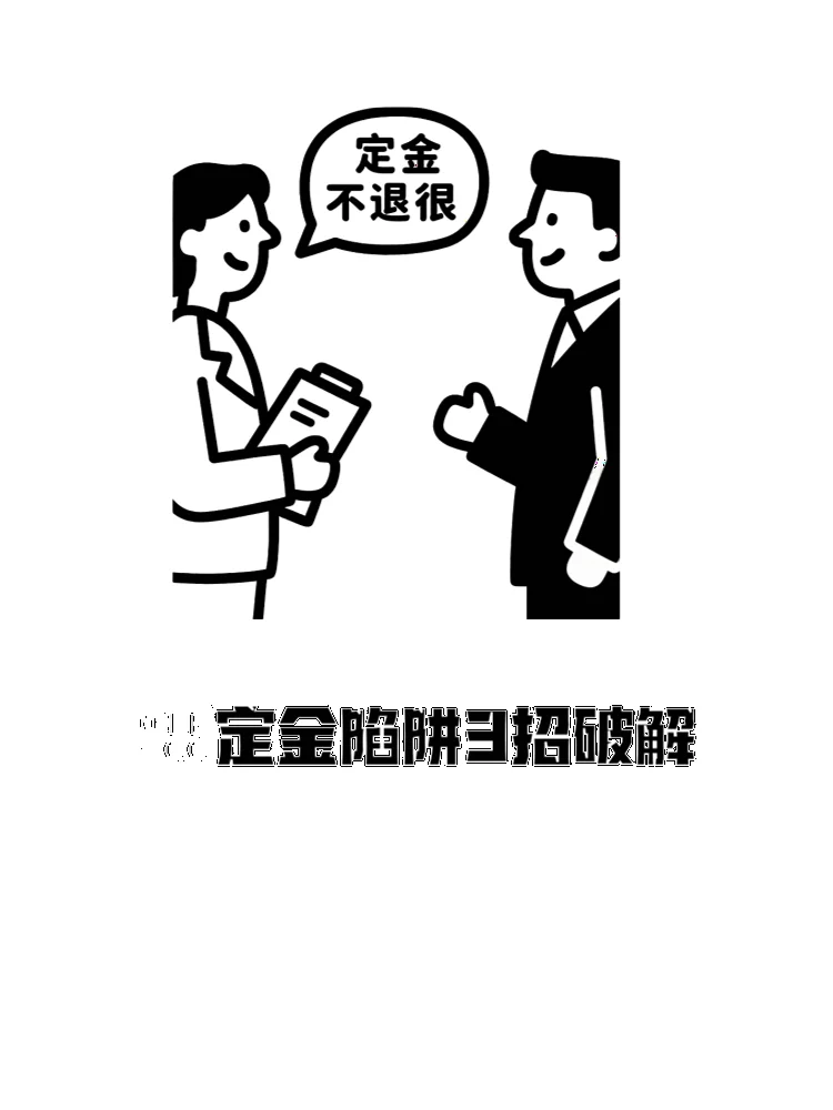 二手房定金能退吗？3 种情况 100% 拿回钱！