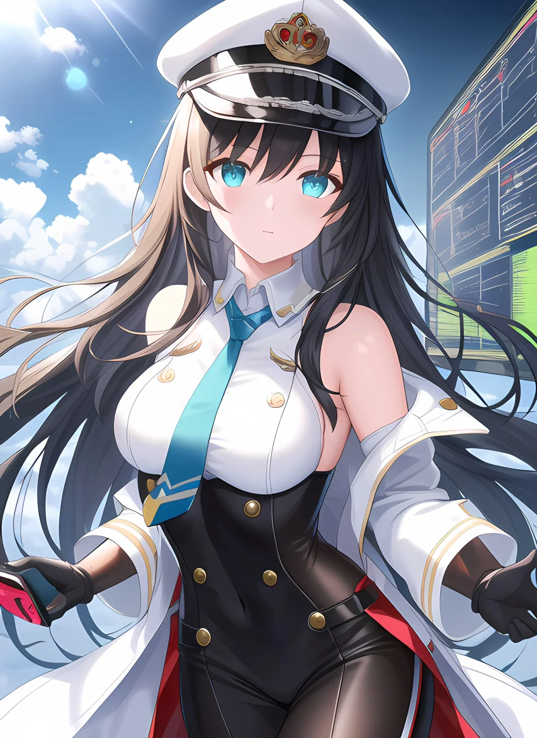 二次元美少女战士，准备起飞