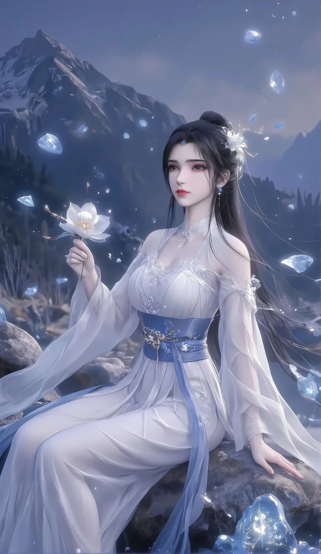 仙逆李慕婉高清壁纸（第二期）雪花