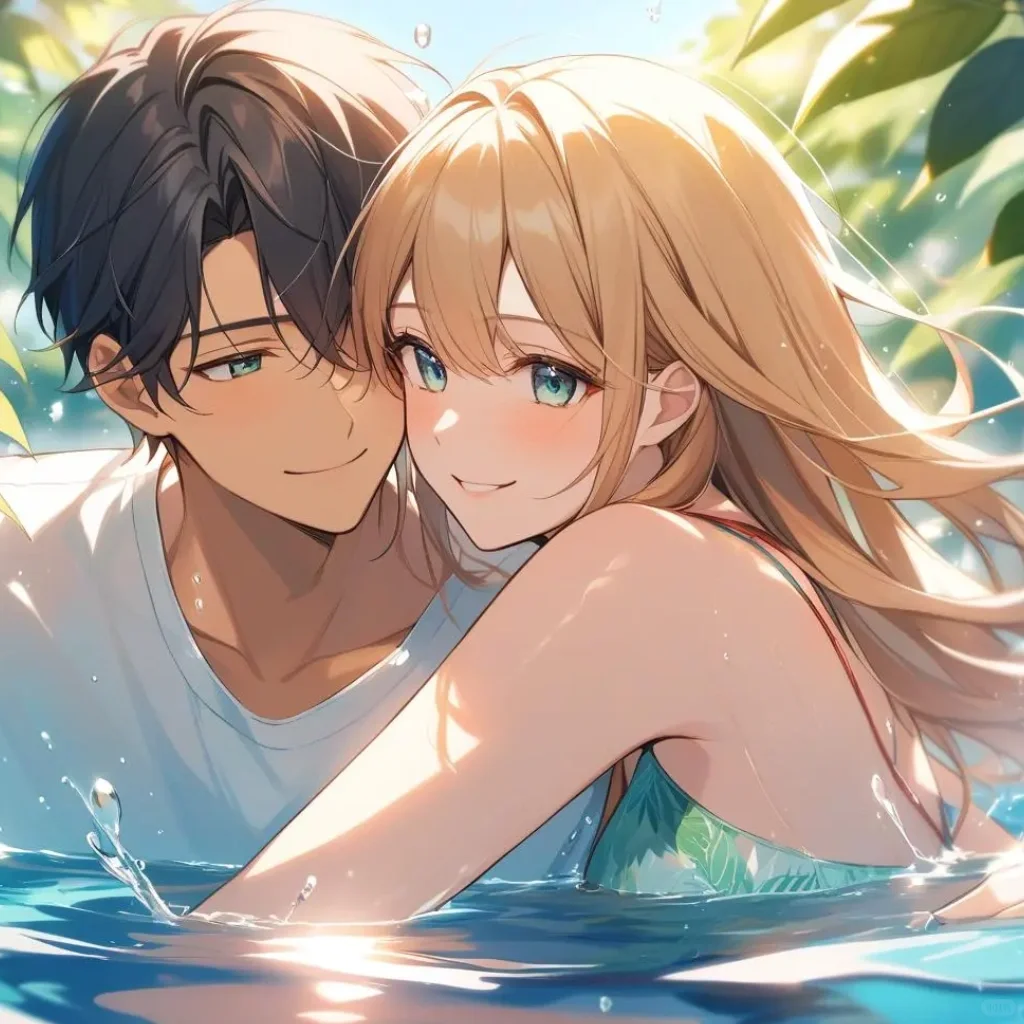 夏日 情侣头像
