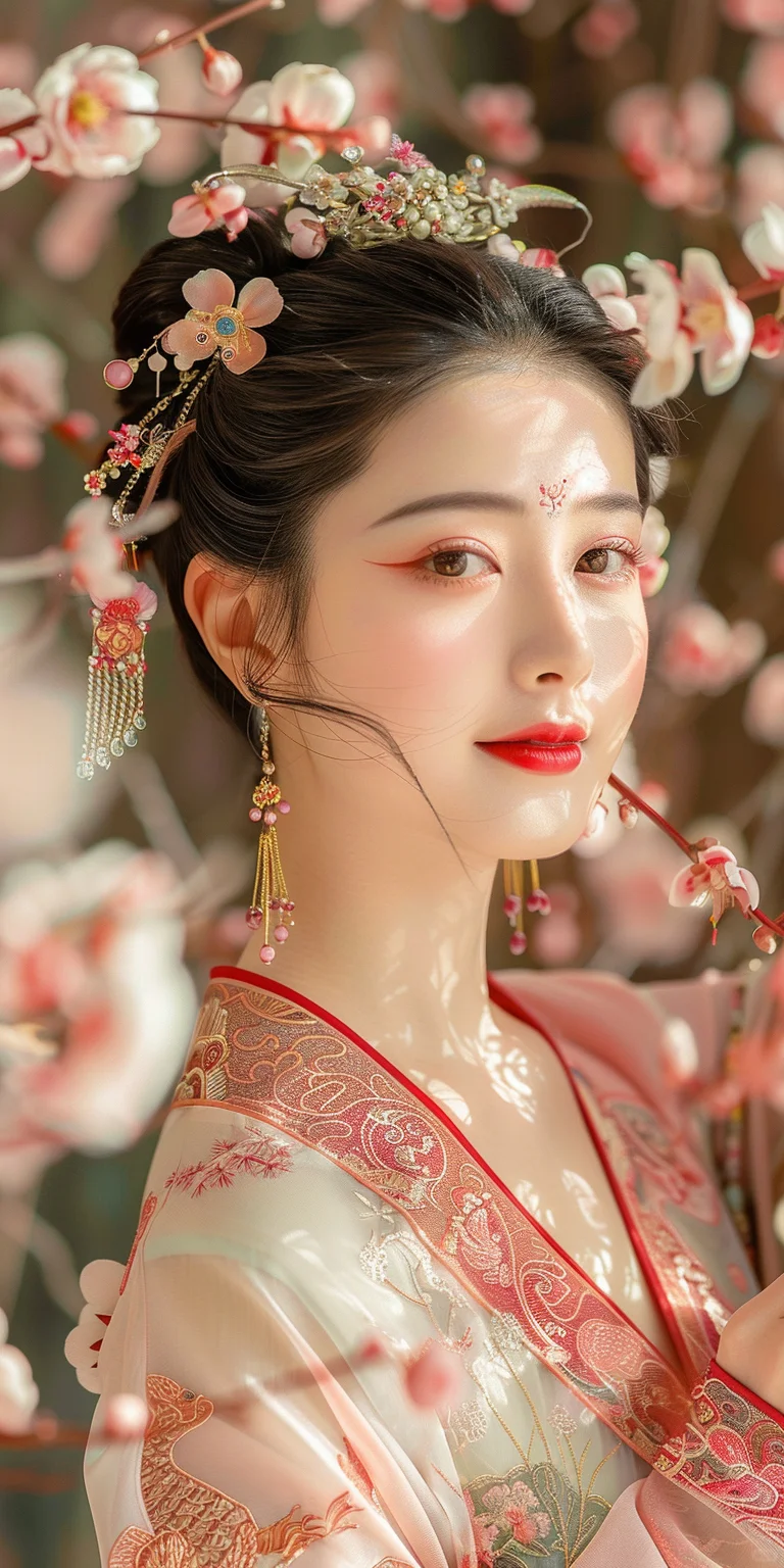绝色佳人，温柔入梦！🌸🌸