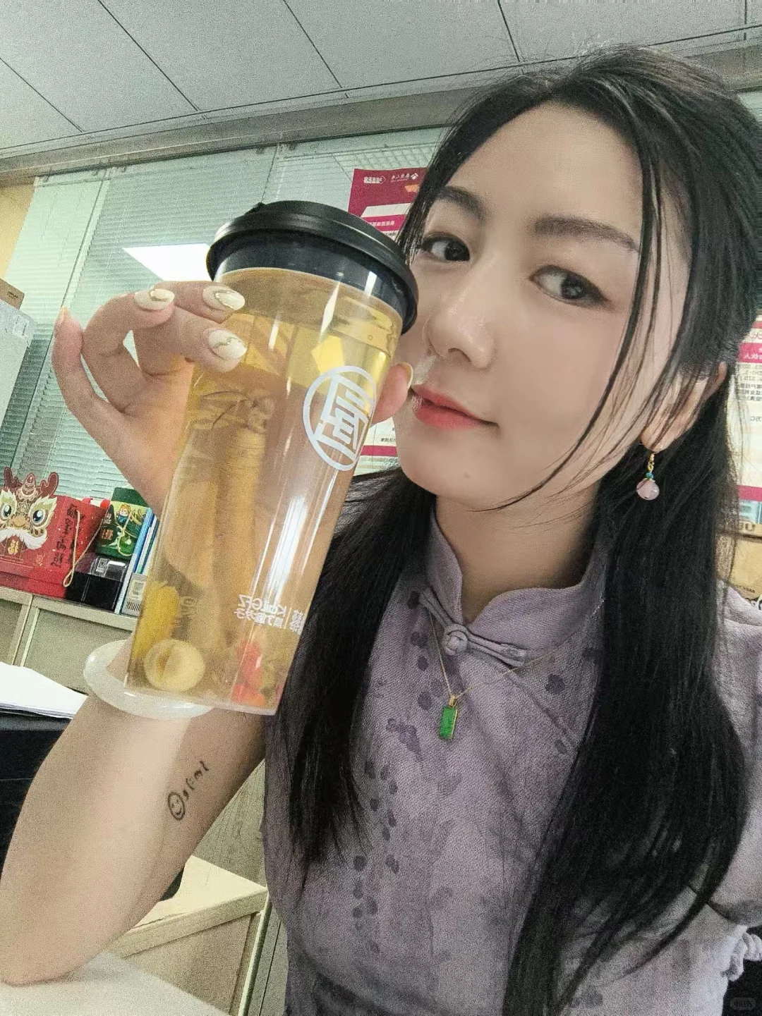30+第一次穿旗袍上班