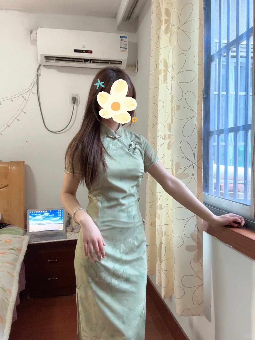 没有人为绿色旗袍发声嘛