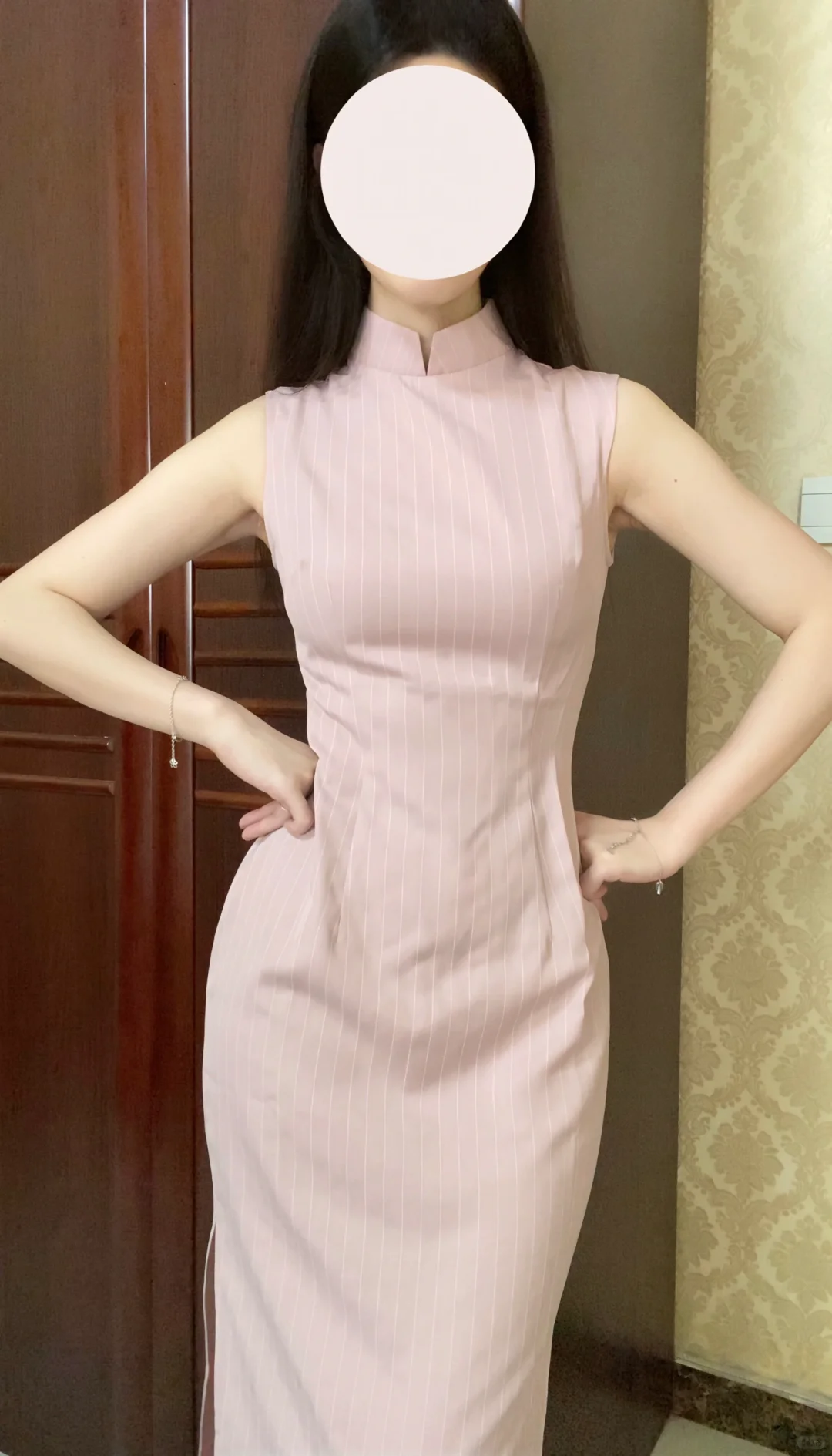 🎀粉色or绿色？｜难以抉择的一件旗袍