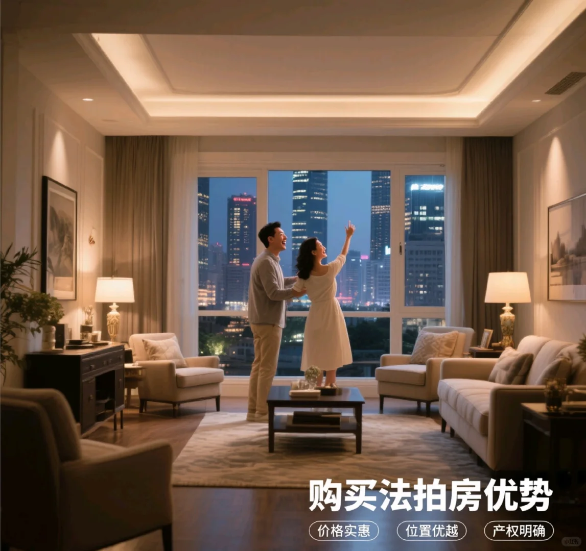 为什么聪明人盯法拍房？这些好处藏不住