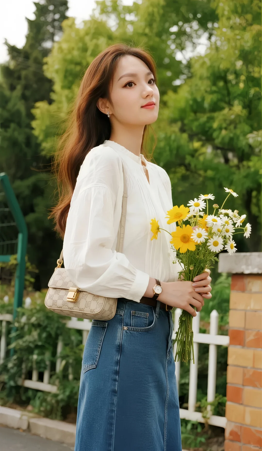 甜美风穿搭
