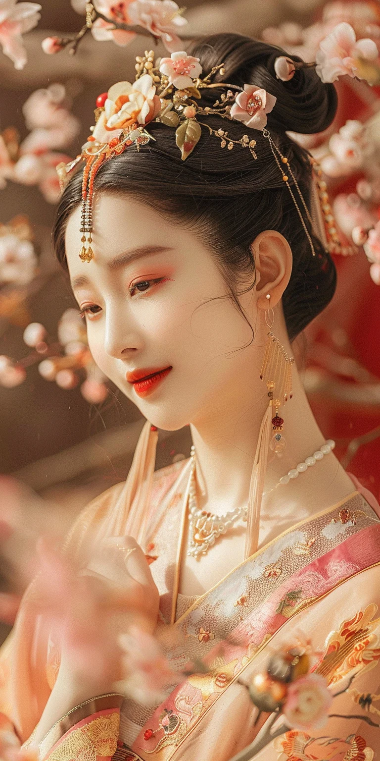 绝色佳人，温柔入梦！🌸🌸
