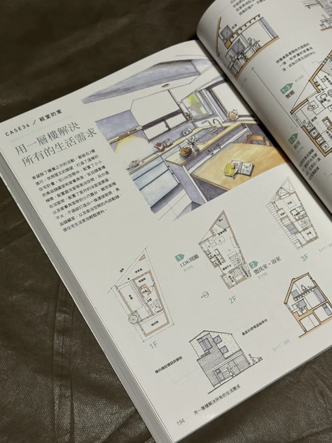 全书收录40个住宅案例，涵盖小户型、多代居所