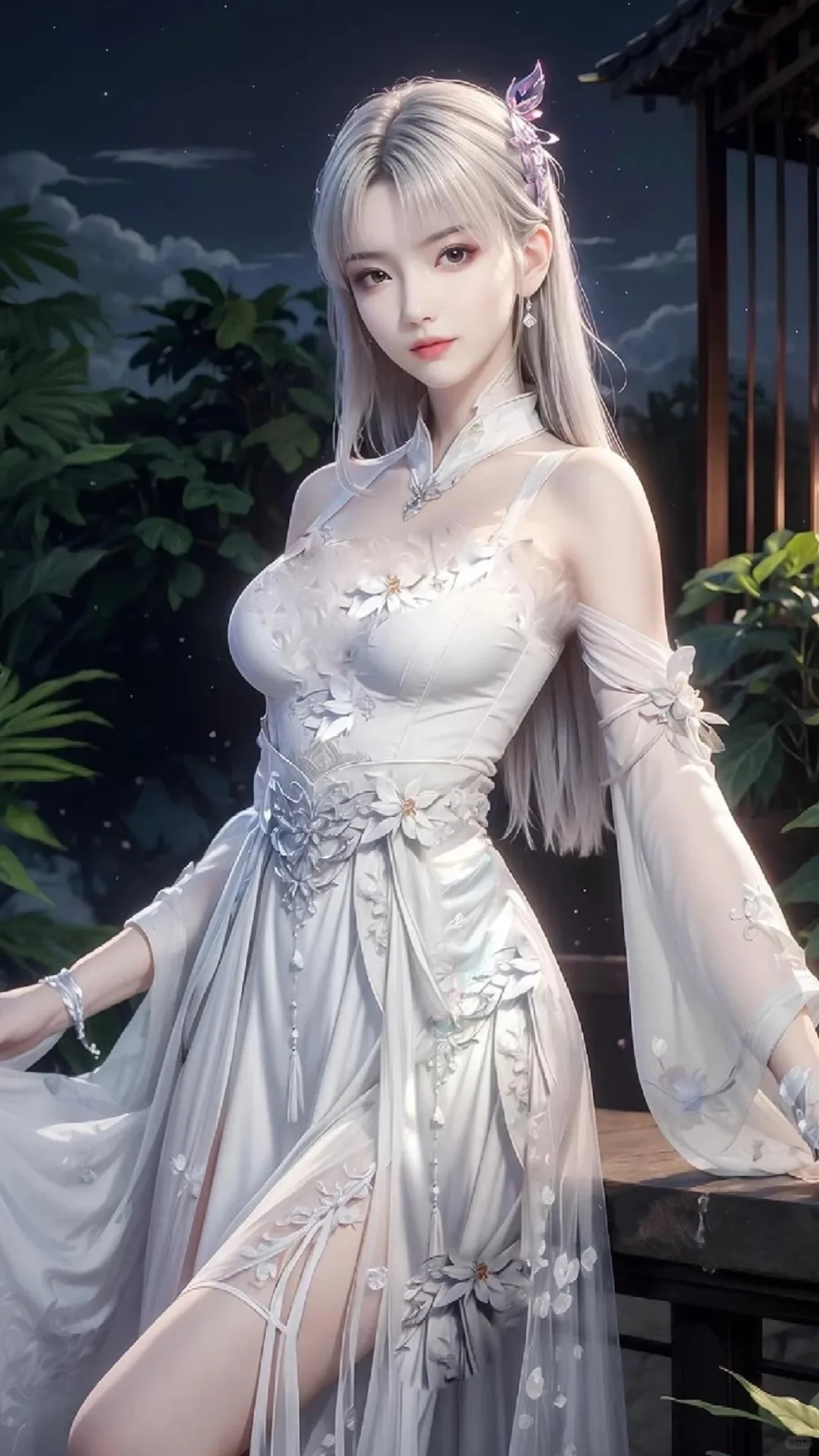 斗破苍穹小医仙，国漫美女ai绘画
