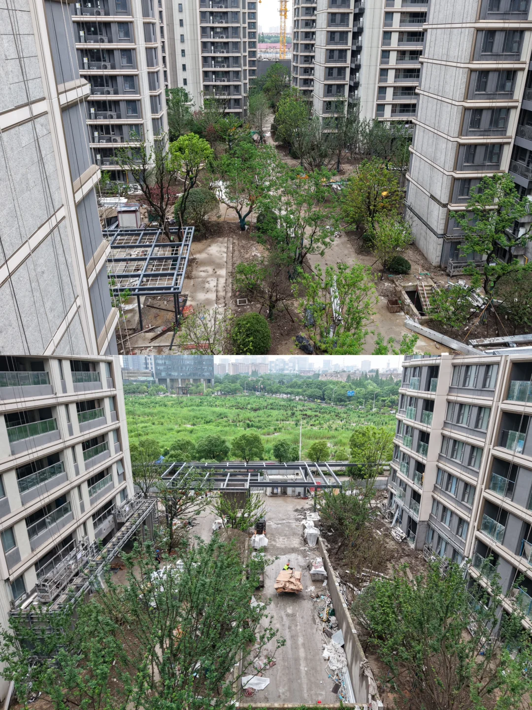 安高申宸院｜0614 航拍，对比保利 8w 有点香