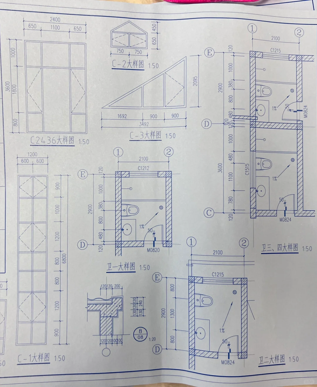 自家宅基地要动工啦，100平户型图有没有踩坑