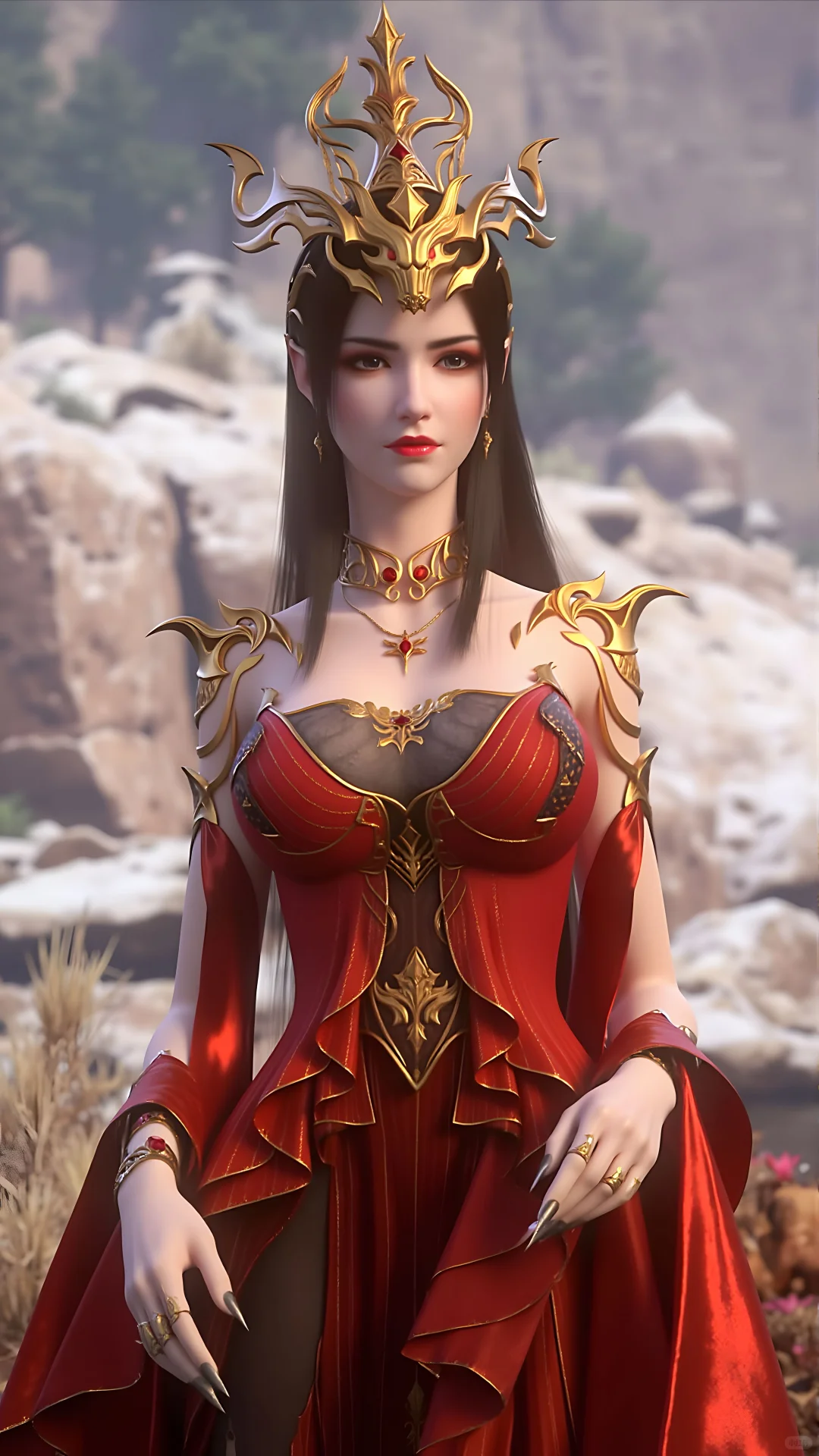 国漫壁纸-斗破苍穹-美杜莎