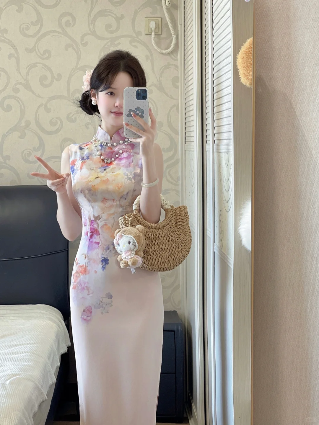 适合中国宝宝的新中式旗袍👛