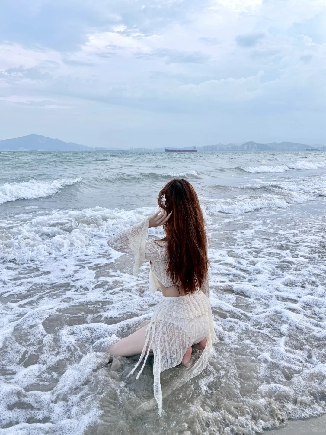 海边拍照姿势和泳衣推荐！！