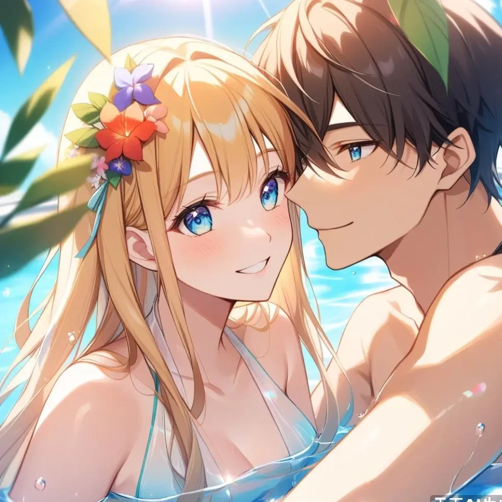夏日 情侣头像