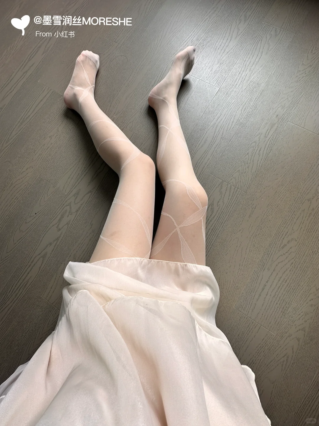 超薄白丝！太美了！纯欲飘带芭蕾😍😍😍