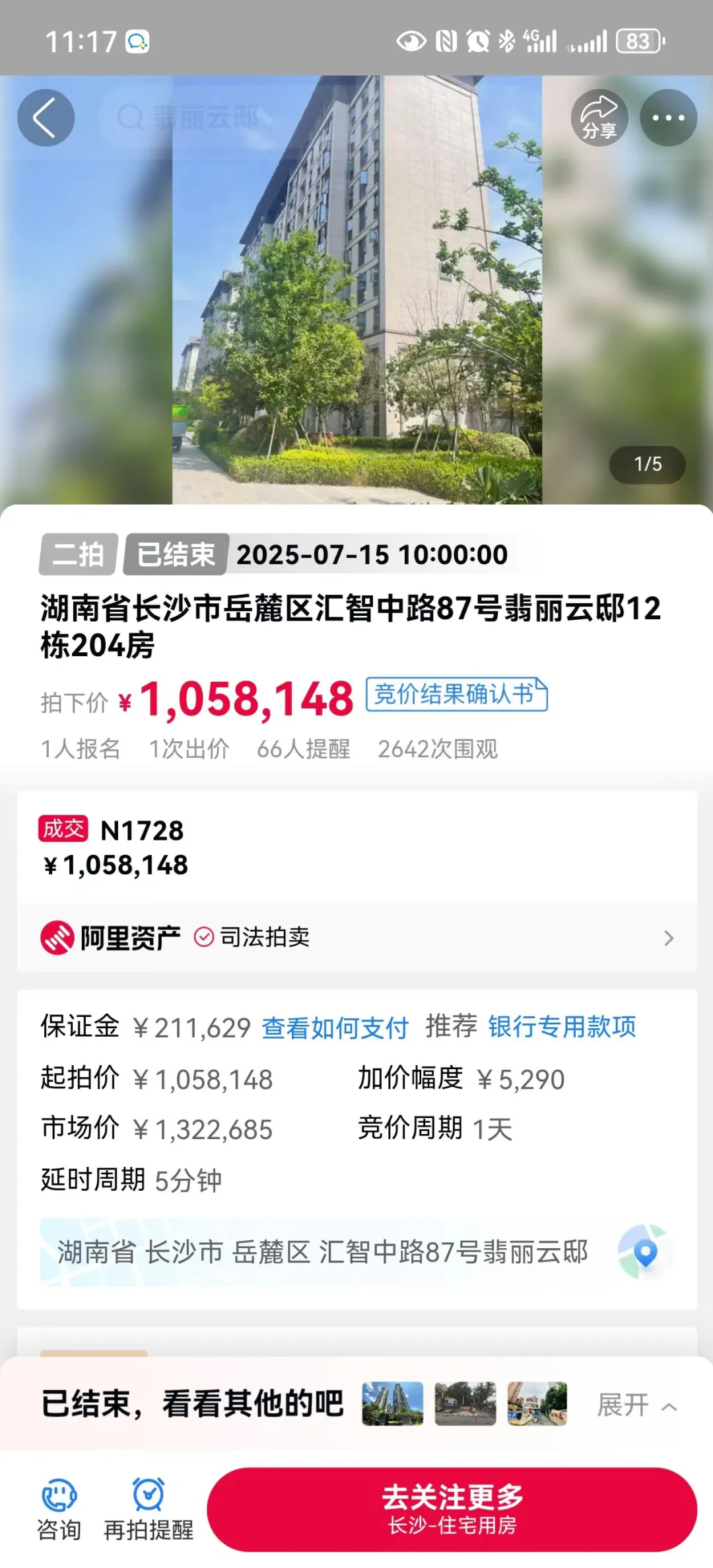 法拍房有两个独特标签
