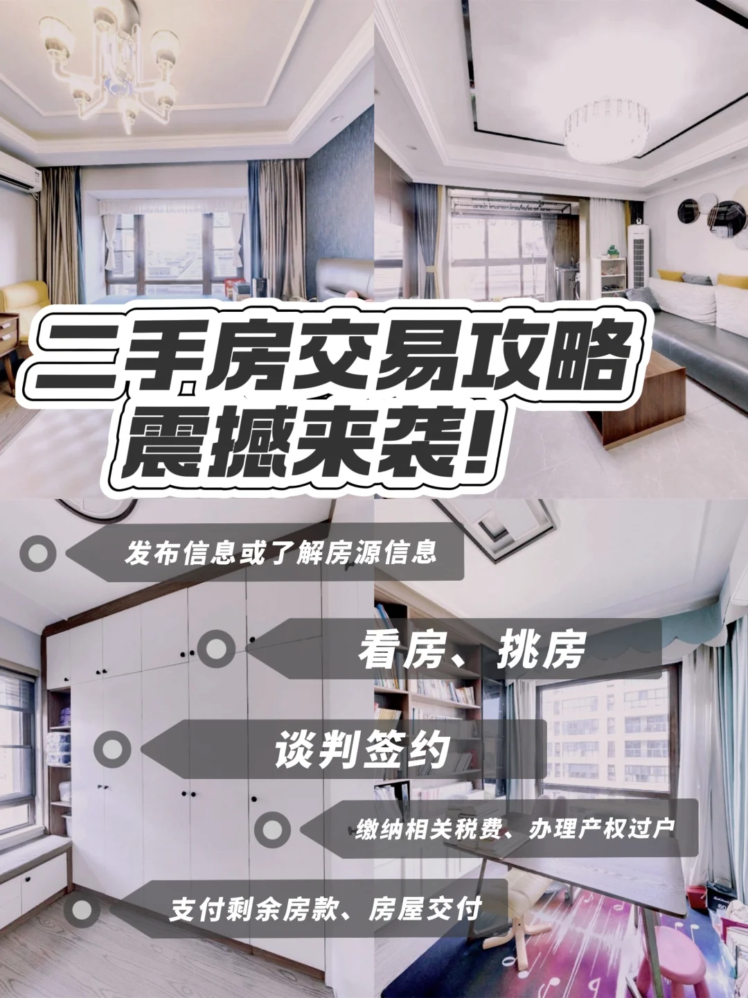 超绝二手房交易攻略震撼来袭！